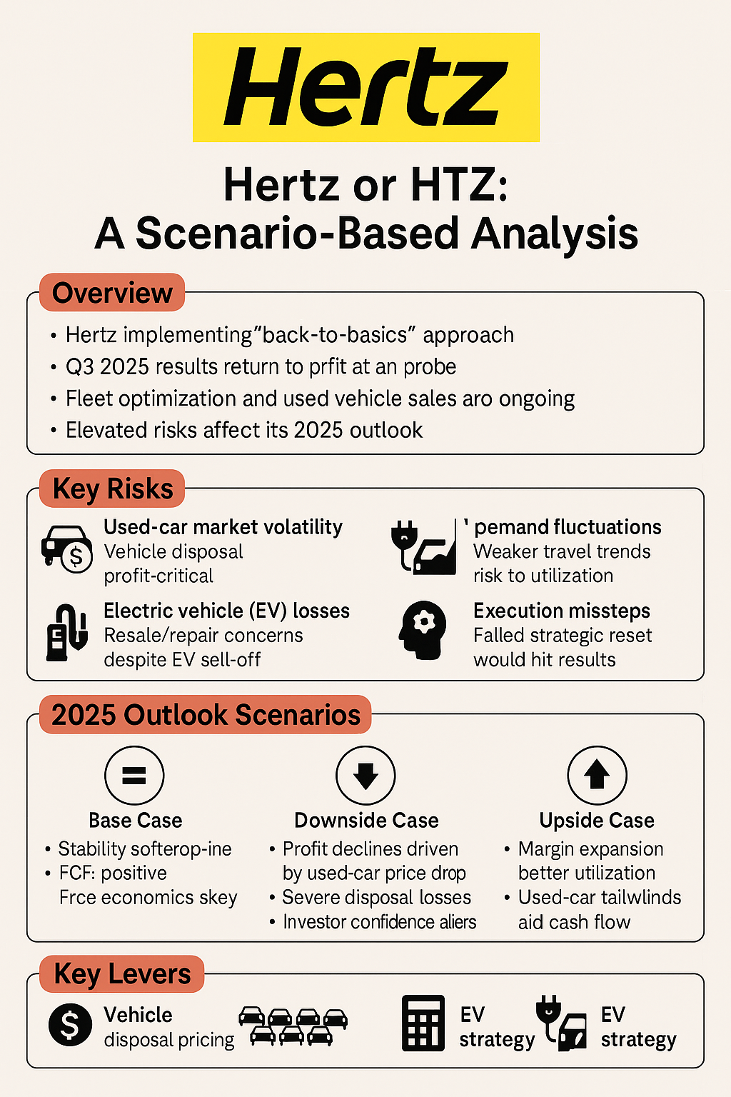Should I trade Hertz or HTZ: A Risk-Impact and Scenario-Based Analysis
